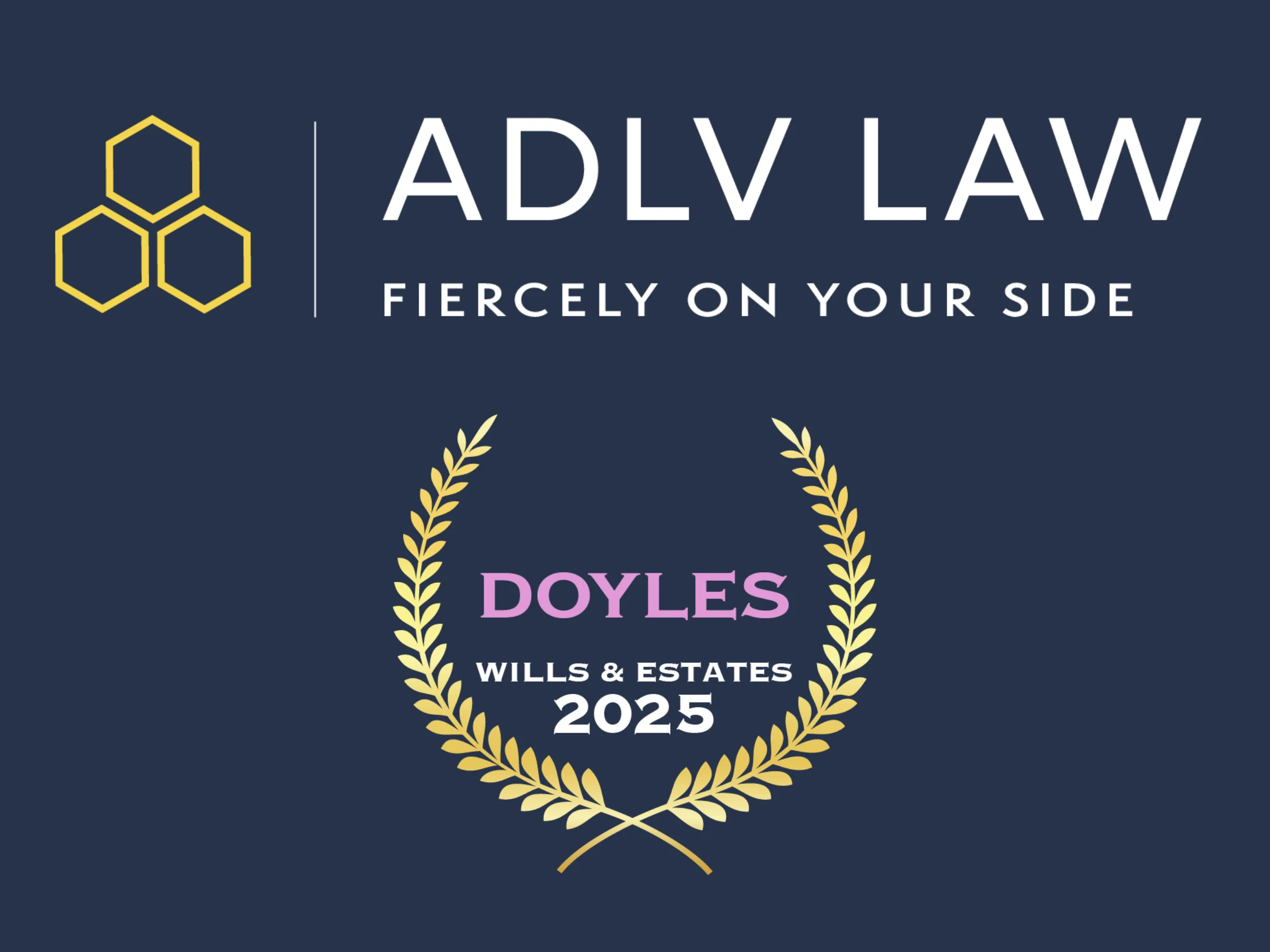 ADLV Law Celebrates Doyles Guide recognition in Wills and Estates